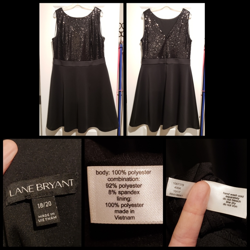 Lane Bryant Sequin Cocktail Dress - Great for NYE!